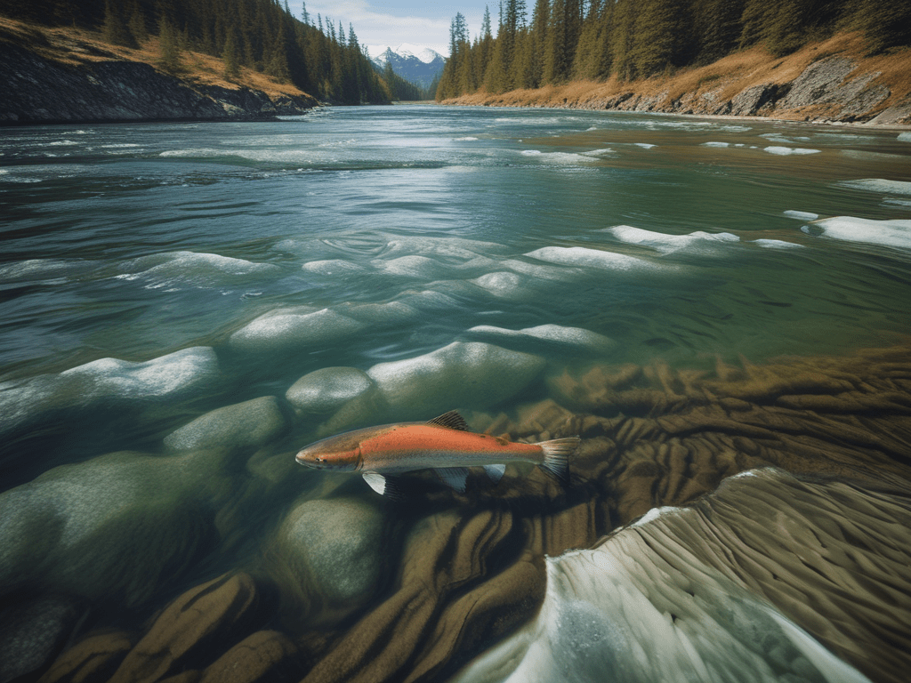 Glacial rivers are&nbsp;gray