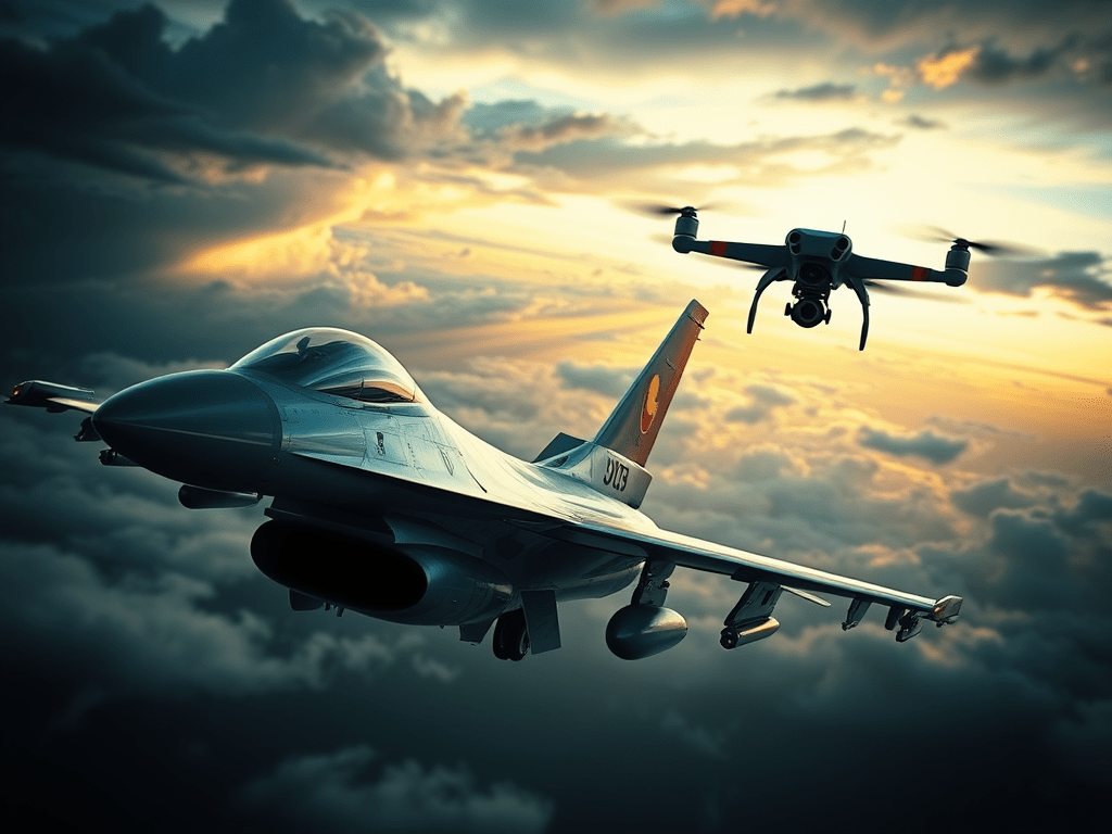 Can the old F-16 Fighting Falcon be the new&nbsp;drone?